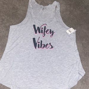 Wifey Vibes tank top